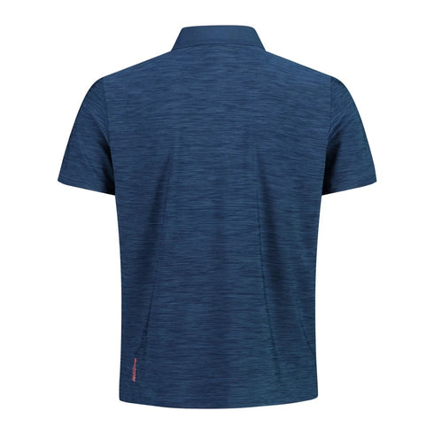 CMP Men's mèlange stretch jersey poloshirt 39T5817